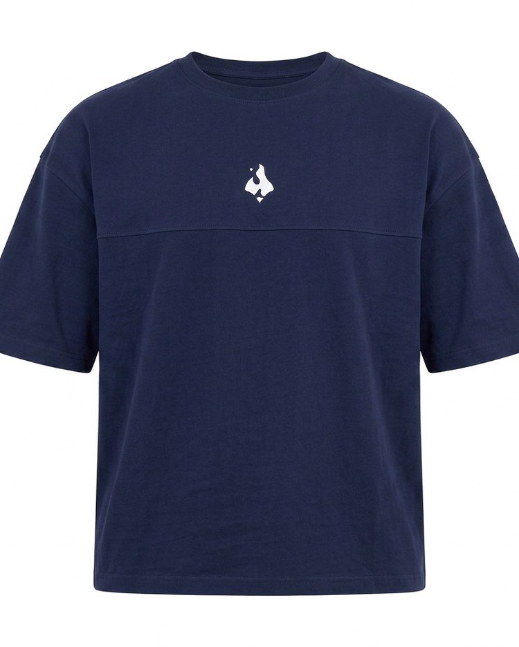 Camiseta navy, plano de producto